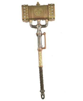 MAZA STEAMPUNK DE PLASTICO