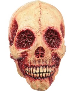 CARETA CALAVERA SANGRIENTA DELUXE