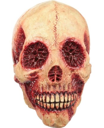 CARETA CALAVERA SANGRIENTA DELUXE