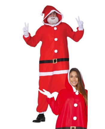 DISFRAZ DE PAPA NOEL PIJAMA JAPONES