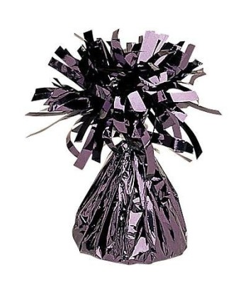 PESO PARA BOUQUET DE GLOBOS NEGRO PIRAMIDE 150GR