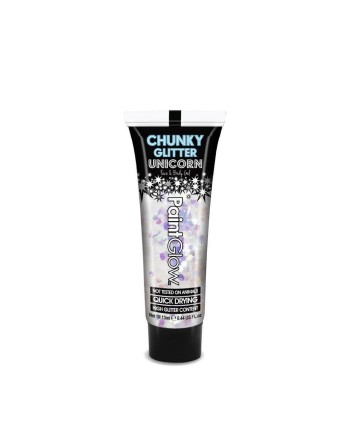 PURPURINA CHUNKY CON GEL IRIS LAGRIMAS DE UNICORN