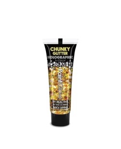 PURPURINA CHUNKY CON GEL UV ORO 24 KILATES