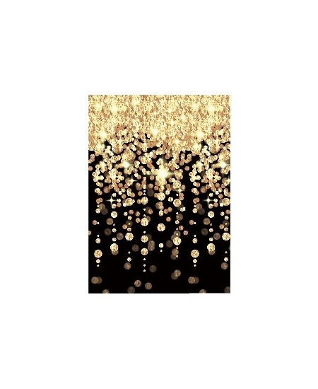 DECO PARED BURBUJAS DORADAS