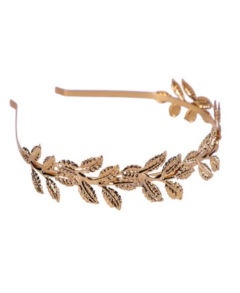 DIADEMA LAUREL DORADA PARA ROMANA