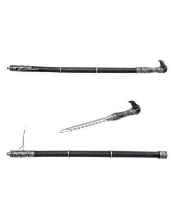 BASTON CABEZA AGUILA CON ARMAS DESMONTABLE