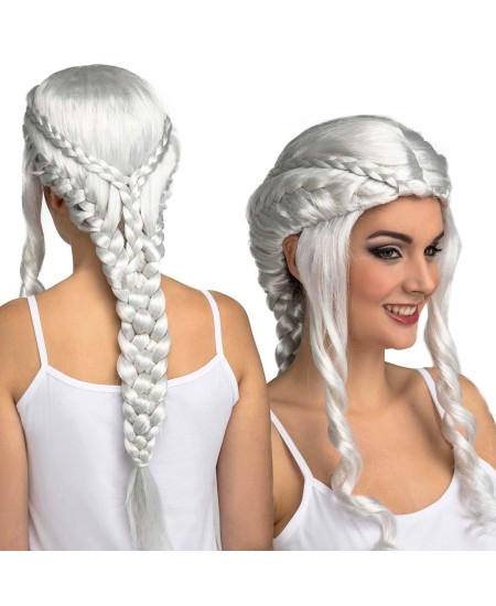 PELUCA REINA DRAGON TRENZAS