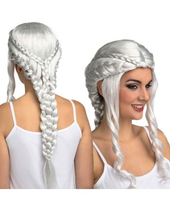 PELUCA REINA DRAGON TRENZAS