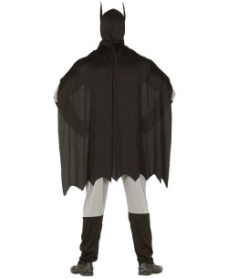 DISFRAZ DE HOMBRE MURCIELAGO GRIS MUSCULOSO 2