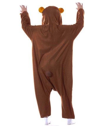 DISFRAZ DE OSO MARRON KIGURUMI