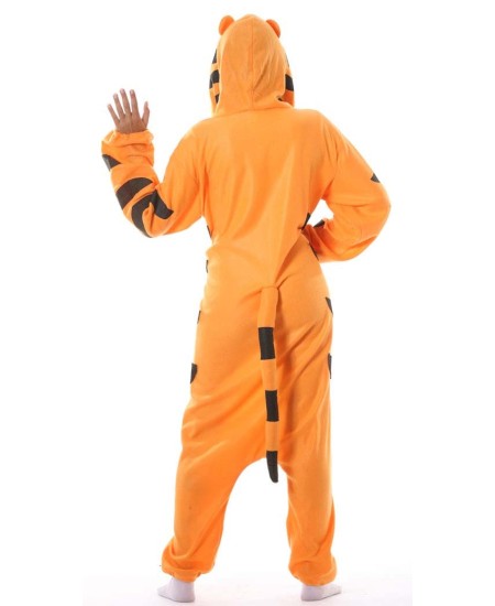 DISFRAZ DE TIGRE NARANJA KIGURUMI