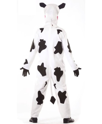 DISFRAZ DE VACA DIVERTIDA KIGURUMI PARA ADULTO