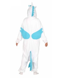 DISFRAZ DE UNICORNIO AZUL KIGURUMI 2