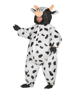 DISFRAZ DE VACA HINCHABLE