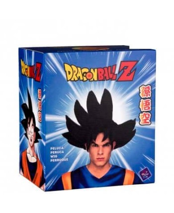 PELUCA DE GOKU MORENA ADULTO