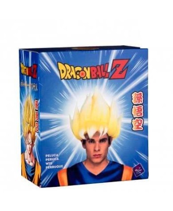 PELUCA DE GOKU RUBIA ADULTO