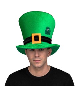 SOMBRERO IRLANDES CON BORDADO TREBOL