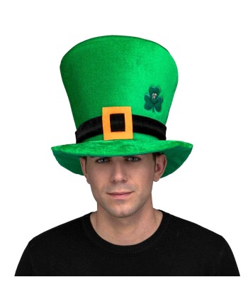 SOMBRERO IRLANDES CON BORDADO TREBOL