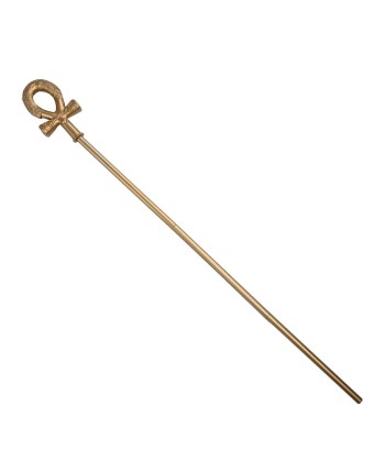 BASTON LLAVE EGIPCIA DORADO