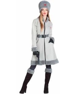 DISFRAZ DE ESPIA RUSA PARA MUJER