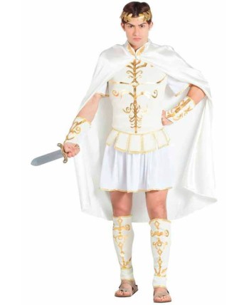 DISFRAZ DE EMPERADOR ROMANO BLANCO PARA HOMBRE