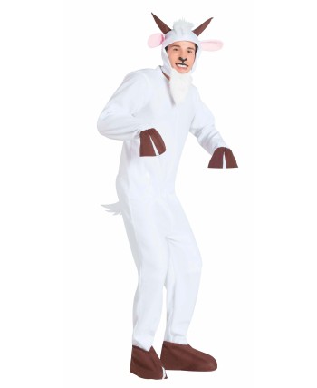 DISFRAZ DE CABRA BLANCA PARA HOMBRE