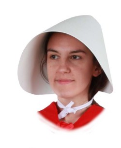 GORRO SIRVIENTA DE FOAM BLANCO 2