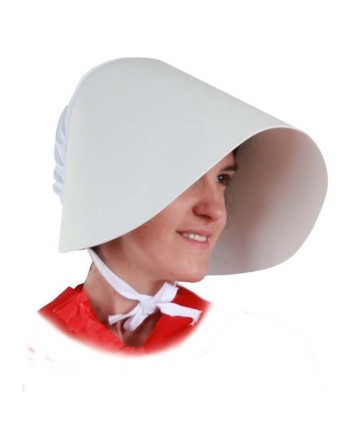 GORRO SIRVIENTA DE FOAM BLANCO