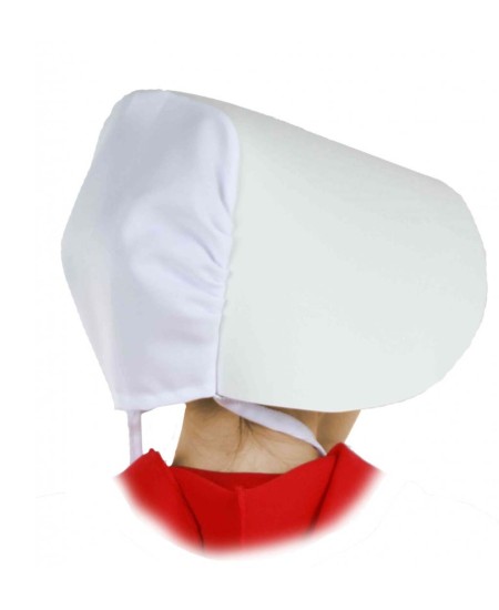 GORRO SIRVIENTA DE FOAM BLANCO