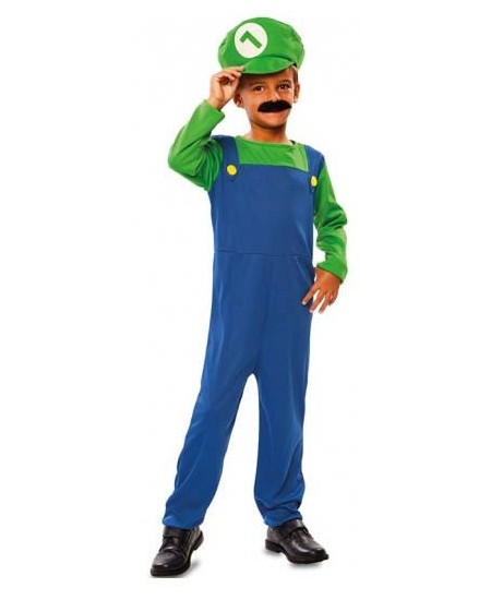 Disfraz Luigi niño