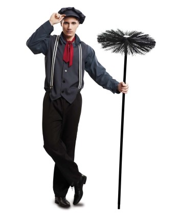 DISFRAZ DE DESOLLINADOR PARA HOMBRE