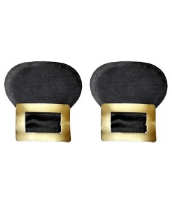 HEBILLAS PARA ZAPATOS DORADAS METAL 2