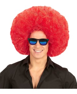 PELUCA AFRO ROJA 2