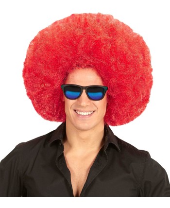 PELUCA AFRO ROJA