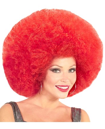 PELUCA AFRO ROJA