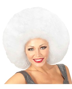 PELUCA AFRO BLANCA 2