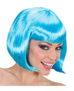 PELUCA MEDIA MELENA AZUL CLARO LOVELY