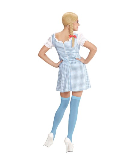 DISFRAZ DE ALICIA SEXY CUADROS