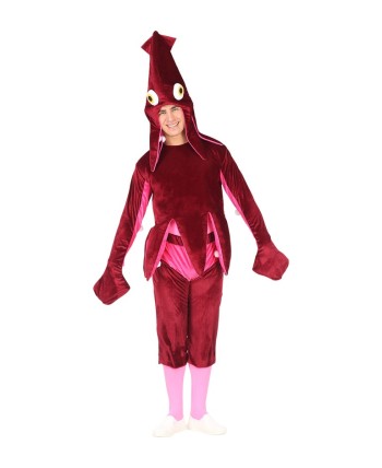 DISFRAZ DE CALAMAR ADULTO