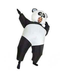 DISFRAZ DE OSO PANDA HINCHABLE GIGANTE