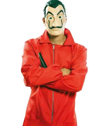 CARETA PINTOR DALI LATEX