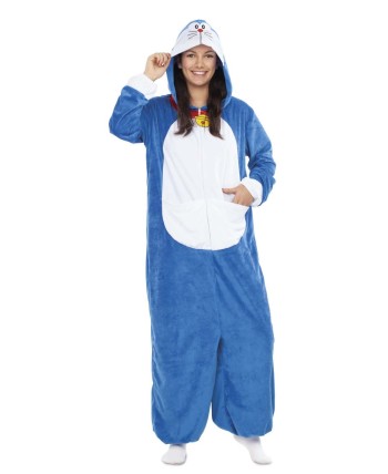 DISFRAZ DE DORAEMON KIGURUMI