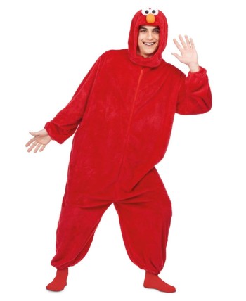 DISFRAZ DE ELMO ADULTO BASICO