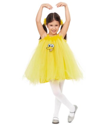 DISFRAZ DE GALLINA CAPONATA TUTU PARA NIÑA
