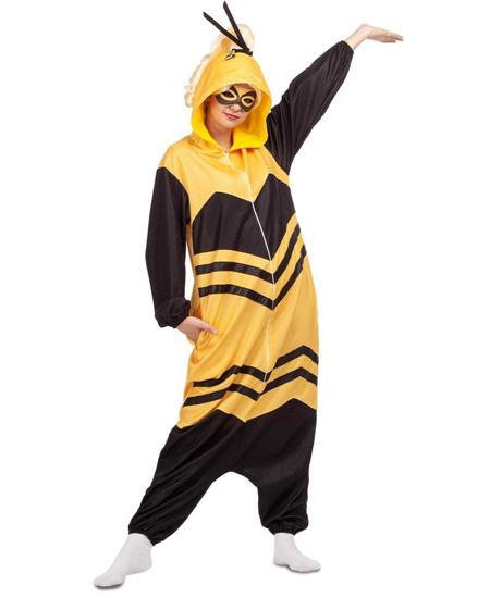 DISFRAZ DE QUEEN BEE LADYBUG MUJER KIGURUMI