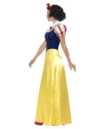 DISFRAZ DE PRINCESA BLANCA MUJER