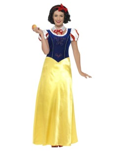 DISFRAZ DE PRINCESA BLANCA MUJER