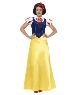 DISFRAZ DE PRINCESA BLANCA MUJER 2