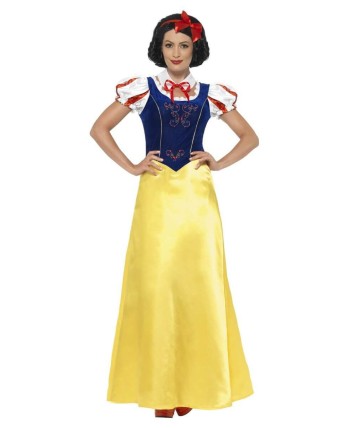 DISFRAZ DE PRINCESA BLANCA PARA MUJER