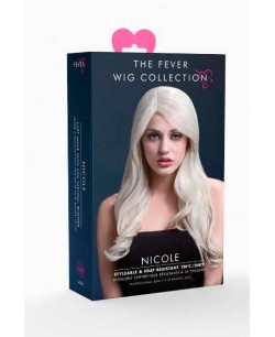 PELUCA NICOLE RUBIA CLARO CALIDAD DE LUJO 2